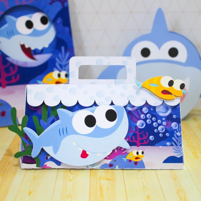 Kit Lembrancinha Baby Shark