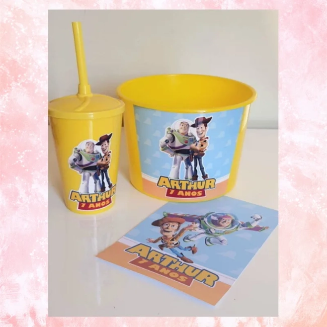 kit cinema lembrancinhas de festa Toy Story