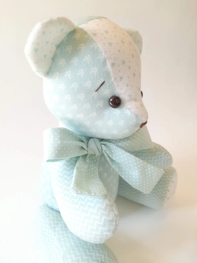 Urso Patchwork Pequeno