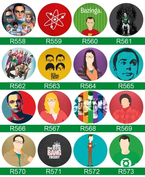 Bottons The Big Bang Theory- Button Boton