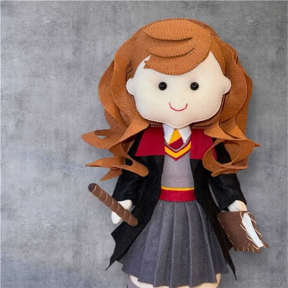 Hermione do Harry Potter- Peso de Porta* Chamar Chat