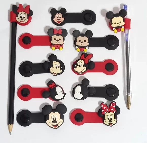Kit Organizador de Fios e Ponteira Disney Pct/c 10 Unidades