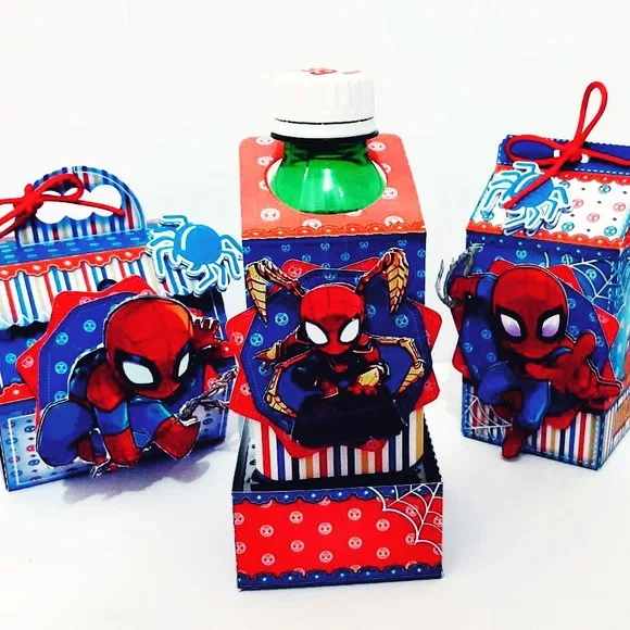 Kit 60 Lembrancinhas Homem Aranha