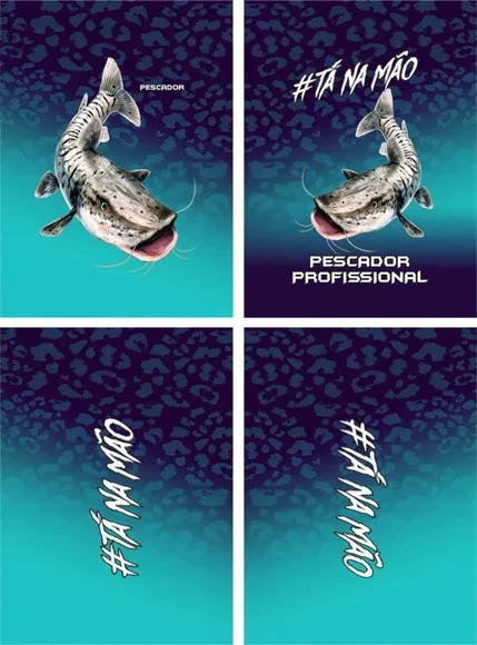 Arte Vetor Camisa Pesca-mod-0115