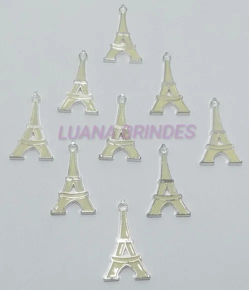 Pingente da Torre Eiffel - Pct com 9 Unidades