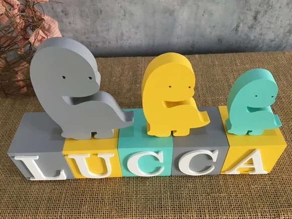 Cubos 6x6 + Trio de Dinossauros