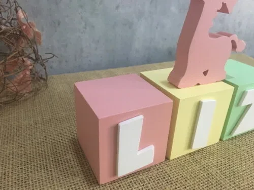 CANDY COLORS TS 6x6cm + Girafinha