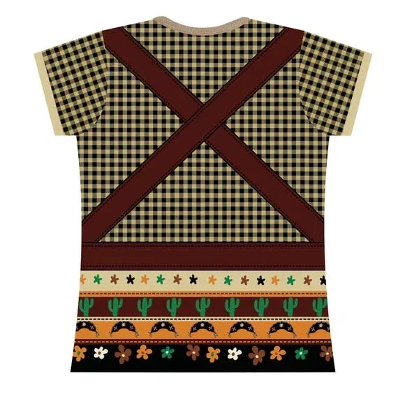 Camiseta Feminina Adulto Caipira Cangaço