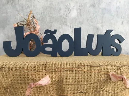 Letras de MDF -Nomes