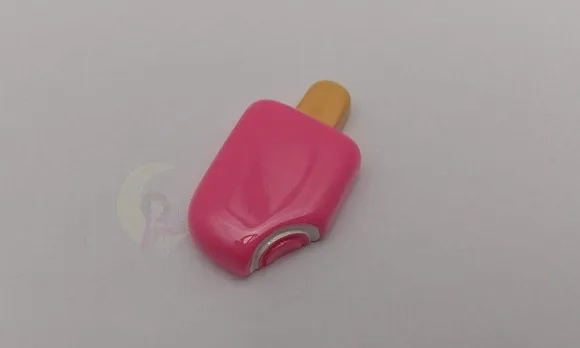 Aplique Picolé em Resina de 2,8cm