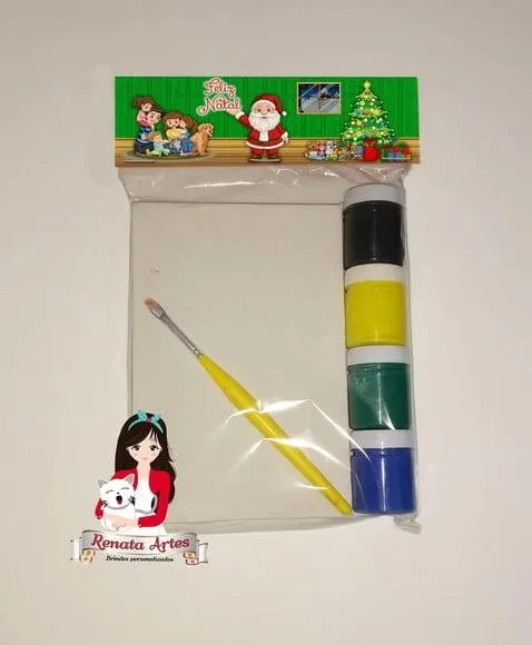 Kit Pintura Personalizado de Natal 2025