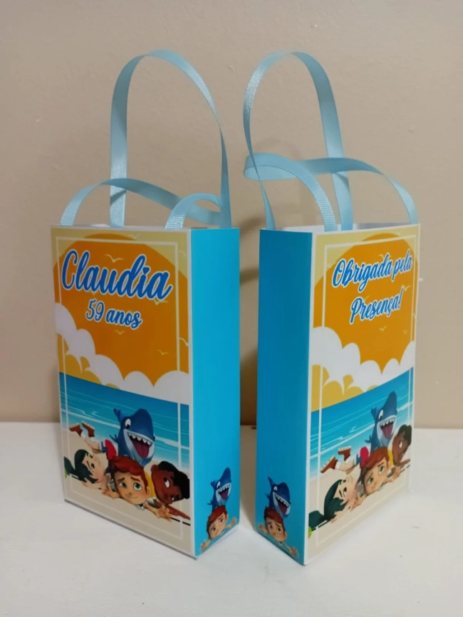 Sacolinhas Personalizadas Tubacao para Lembrancinhas