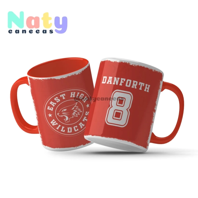 Caneca Personalizada High School Musical Personalize com Nome e Número