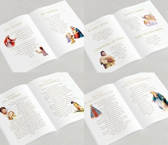 Lembrança Batizado Com Foto Livro De Orações