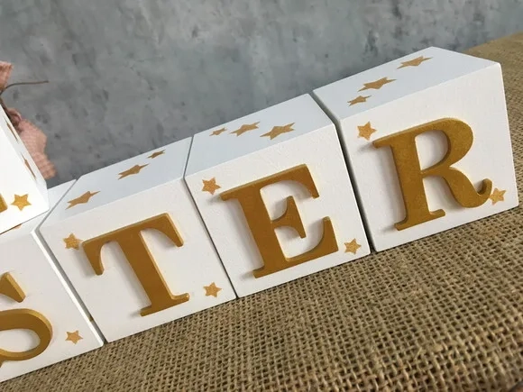 Cubos 6x6cm Pequeno Príncipe com Estrela