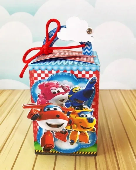 Kit 60 Lembrancinhas Super Wings