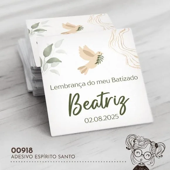 Adesivo Quadrado Espírito Santo - 00918