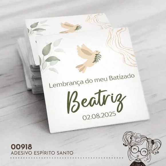 Adesivo Quadrado Espírito Santo - 00918