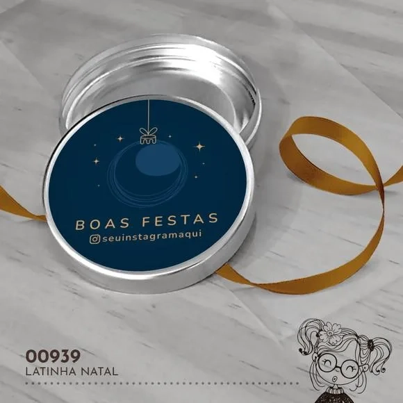 Latinha Adesivada - 00939