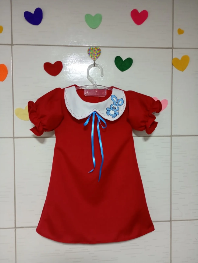 Vestido da Mônica.