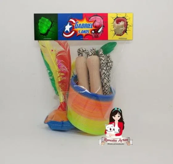 Kit Boa Infância Vingadores Desenho