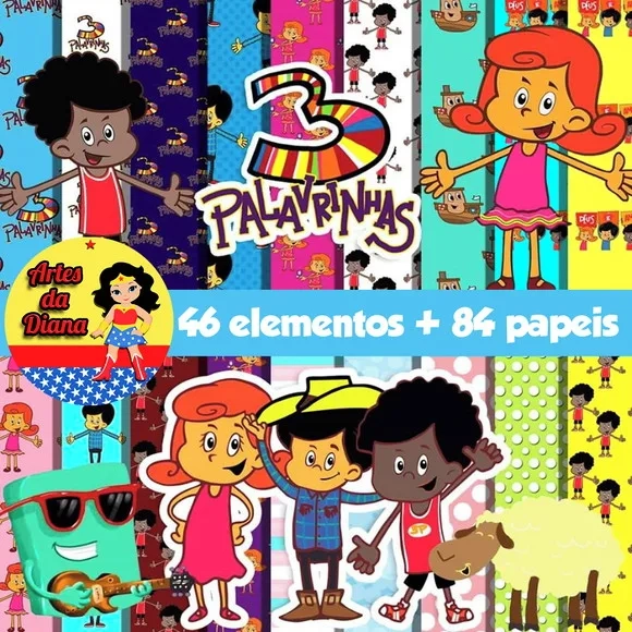 Arquivos de Corte3 Palavrinhas -Cód.: 55