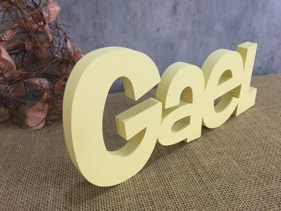 Letras de MDF -Nomes