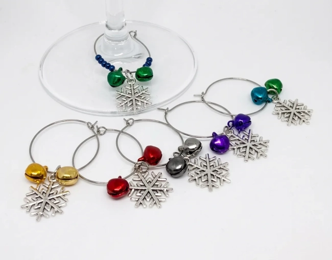 Kit Marcador De Taças diversos Natal e Ano novo (Escolha O Modelo)