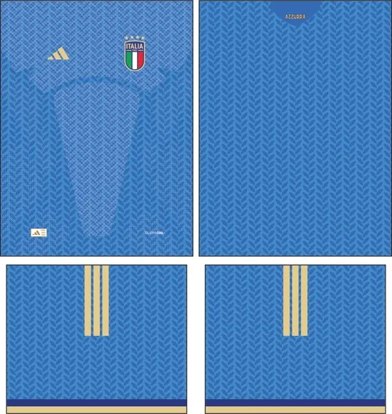 Arte Vetor Camisa Italia Local 2026