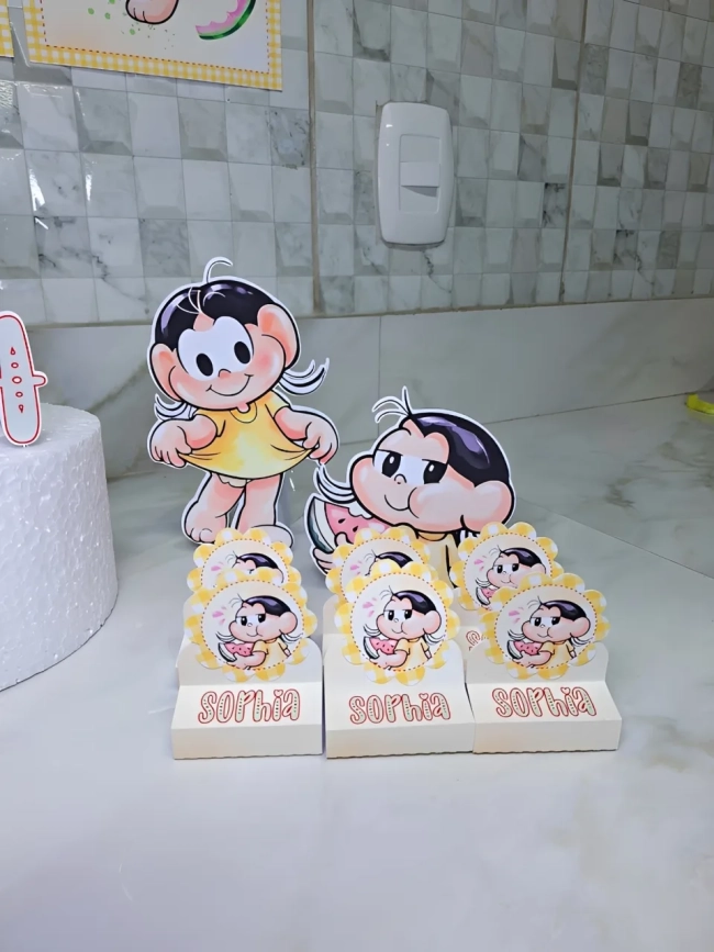 Kit Festa Completo Personalizado (Só um bolinho) - Magali (Fazemos outros temas)