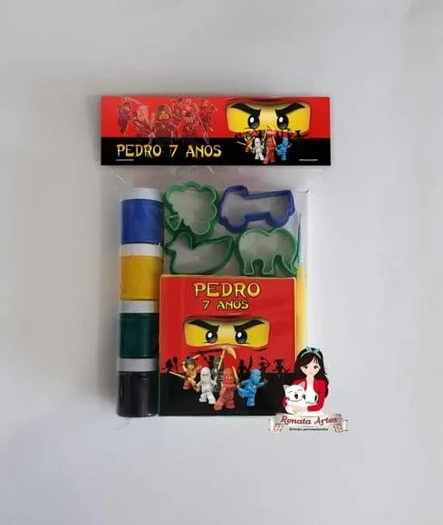 Kit Artes Personalizado Ninjago