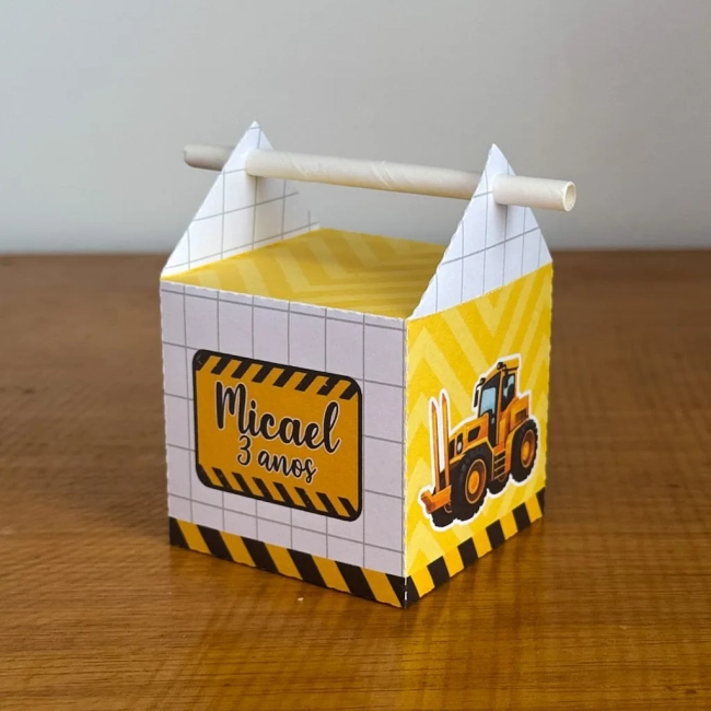 PEGUE E MONTE - Kit Festa TRATOR - Decoração de Festa | Lembrancinhas | Aniversário | Personalizados