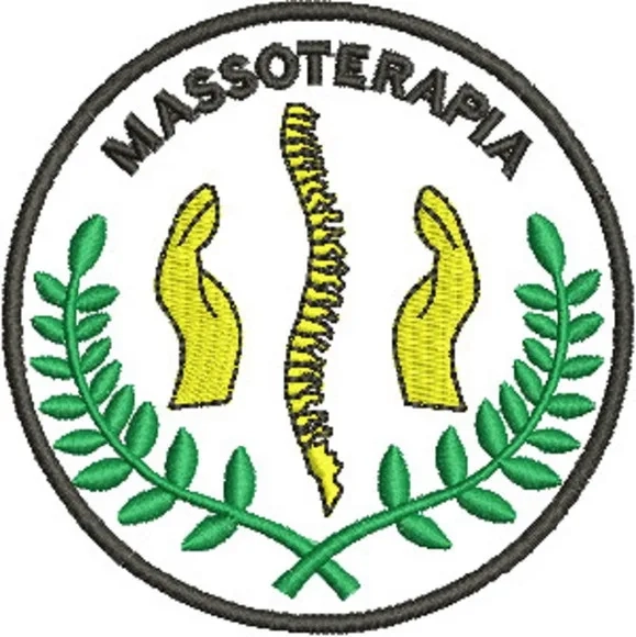 Matriz de Bordado Simbolo Massoterapia