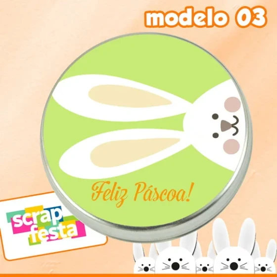 Latinhas Personalizadas Festa Páscoa