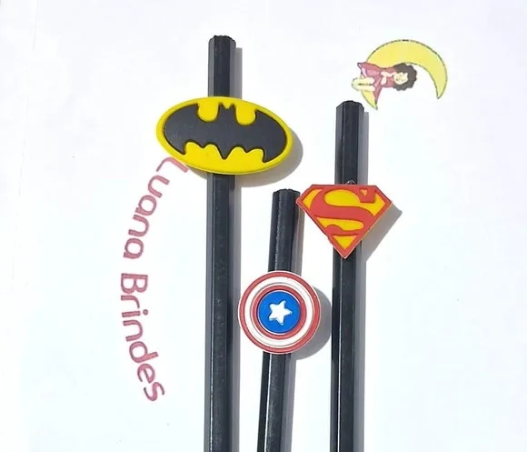 Lápis C/ponteira Mini Simbolo Herois Pacote com 6 Unidades