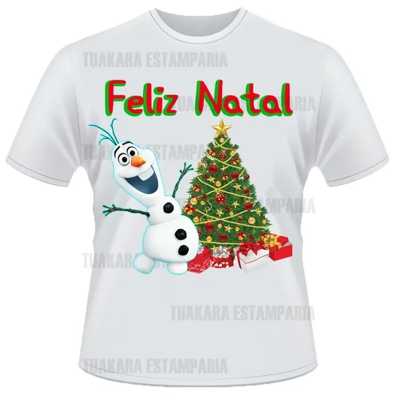 Camiseta Feliz Natal - Olaf
