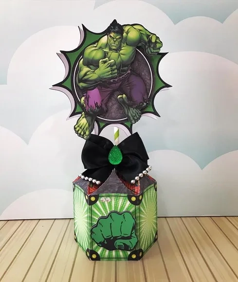 Kit 30 Lembrancinhas Hulk