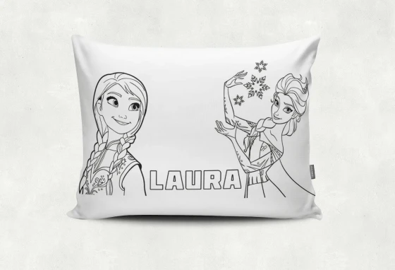 ALMOFADINHA DE PINTAR FROZEN