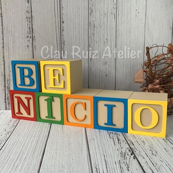 Toy Story 8x8cm Decoração de Festa Infantil Quarto de Bebê