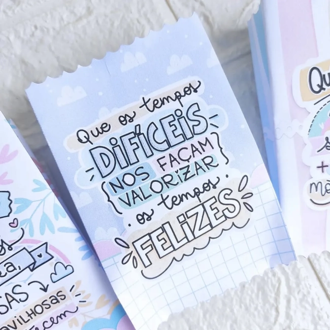 Saquinho de papel Personalizado