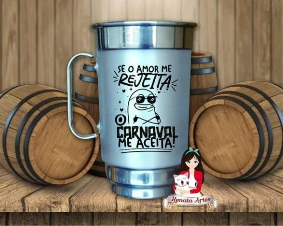 Caneca de Chopp Personalizada 500 ml
