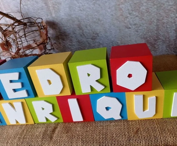 SUPER MÁRIO BROS Cubos 6x6cm