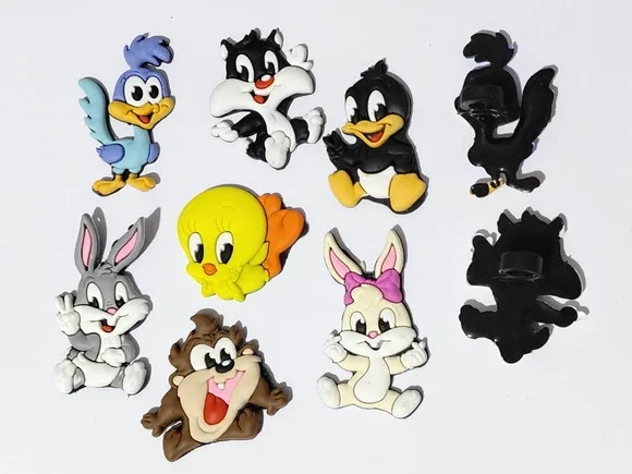 Ponteira P/lápis Baby Looney Tunes Pacote com 7 Unidades