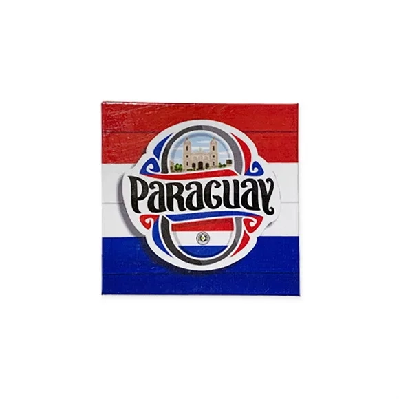 Imãs Decorativos - Paraguay