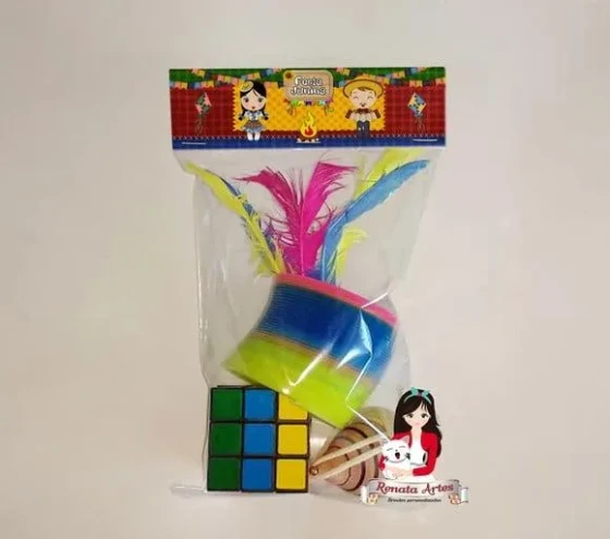 Kit Brinquedos Retrô Tema Festa Junina