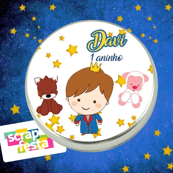 Latinhas Personalizadas O Pequeno Príncipe