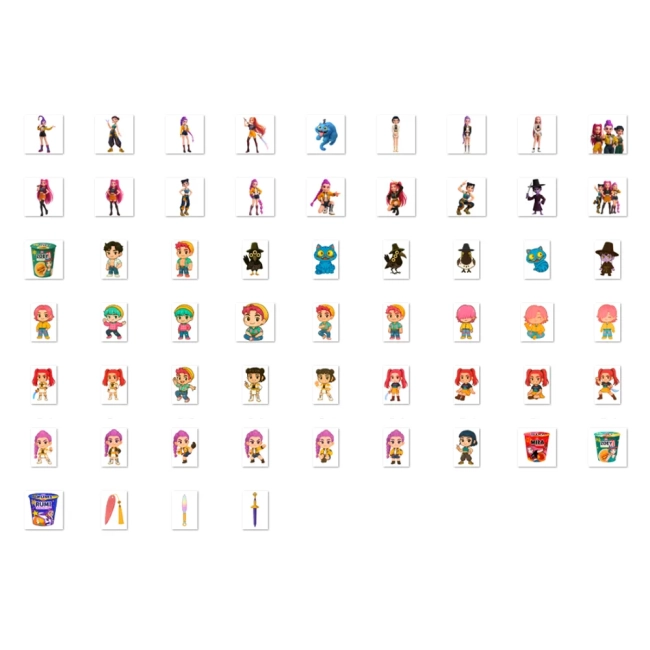 Kit Digital Guerreiras do KPOP 305 Imagens PNG + Brinde