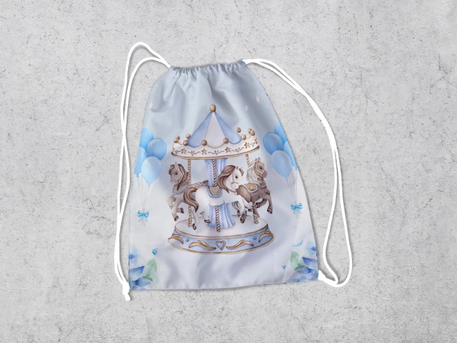 Mochilinha Personalizada para lembrancinhas da Capivara