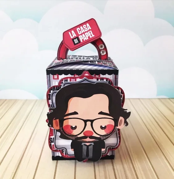 Kit 30 Lembrancinhas La Casa de Papel