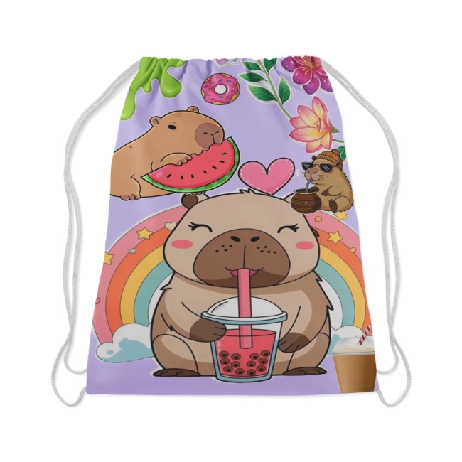 Mochilinha Personalizada para lembrancinhas da Capivara